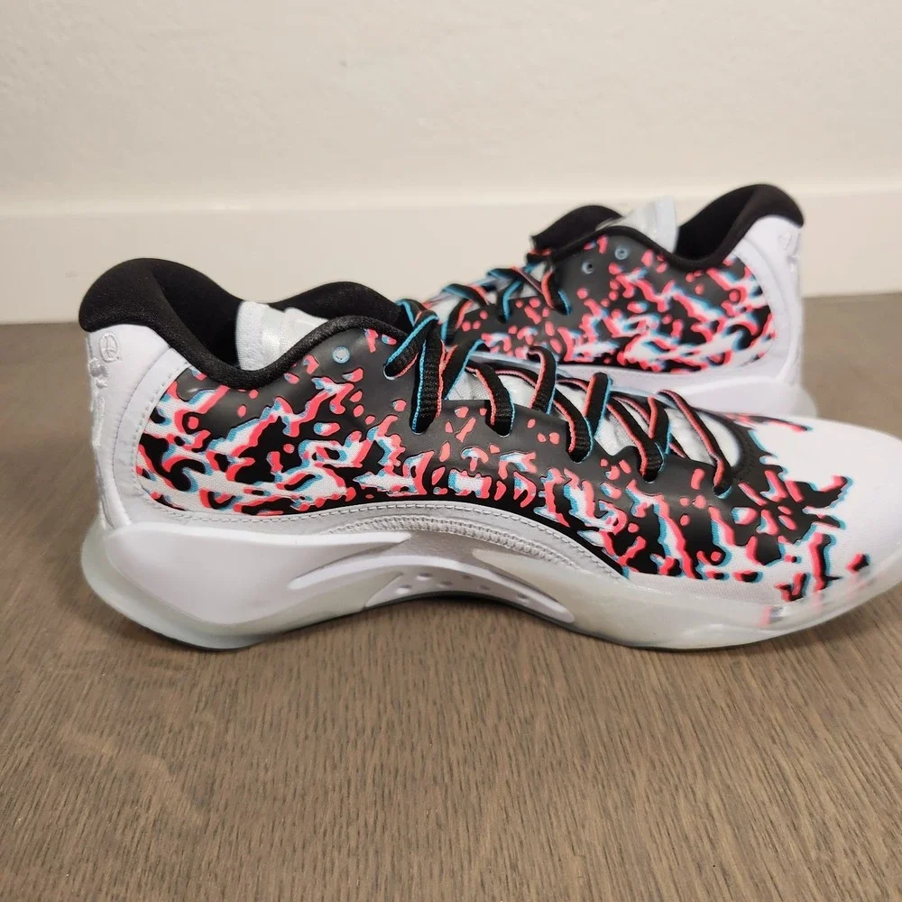 5.5Y Jordan Zion 3 GS Shock World White Black Blue Red FZ4792-060 5.5 7 Women